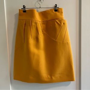 Chloe skirt with pleated details.